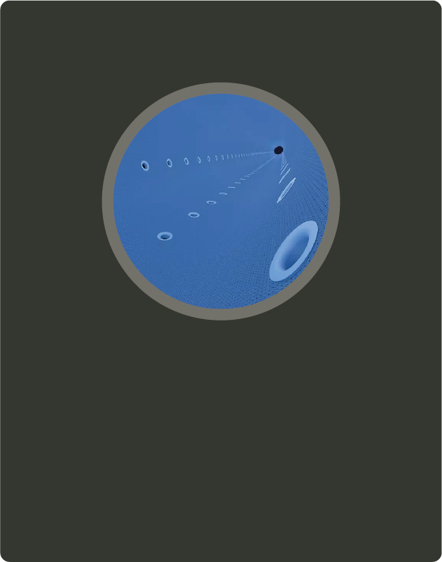 Circular fabric duct flow model icon